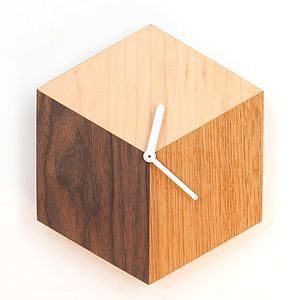 Cube Decor Clock
