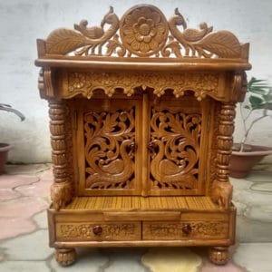 wooden carved temple