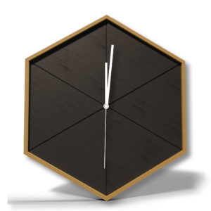 Hexagon Decor Clock