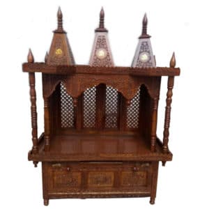 wooden carved temple/Mandir/Puja ghar